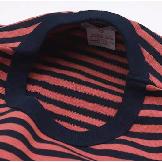 The Marinière 夏季圓領 條紋男士短袖 囚犯T 海軍T-SHIRT French Navy T-shirt-細節圖8