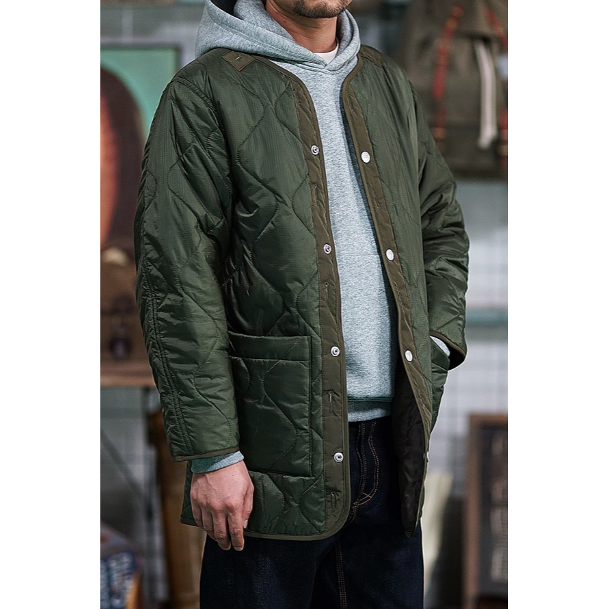 Vintameri M51 內裡 LINER NYLON SHERPA OLIVE 非公發 派克大衣-細節圖2