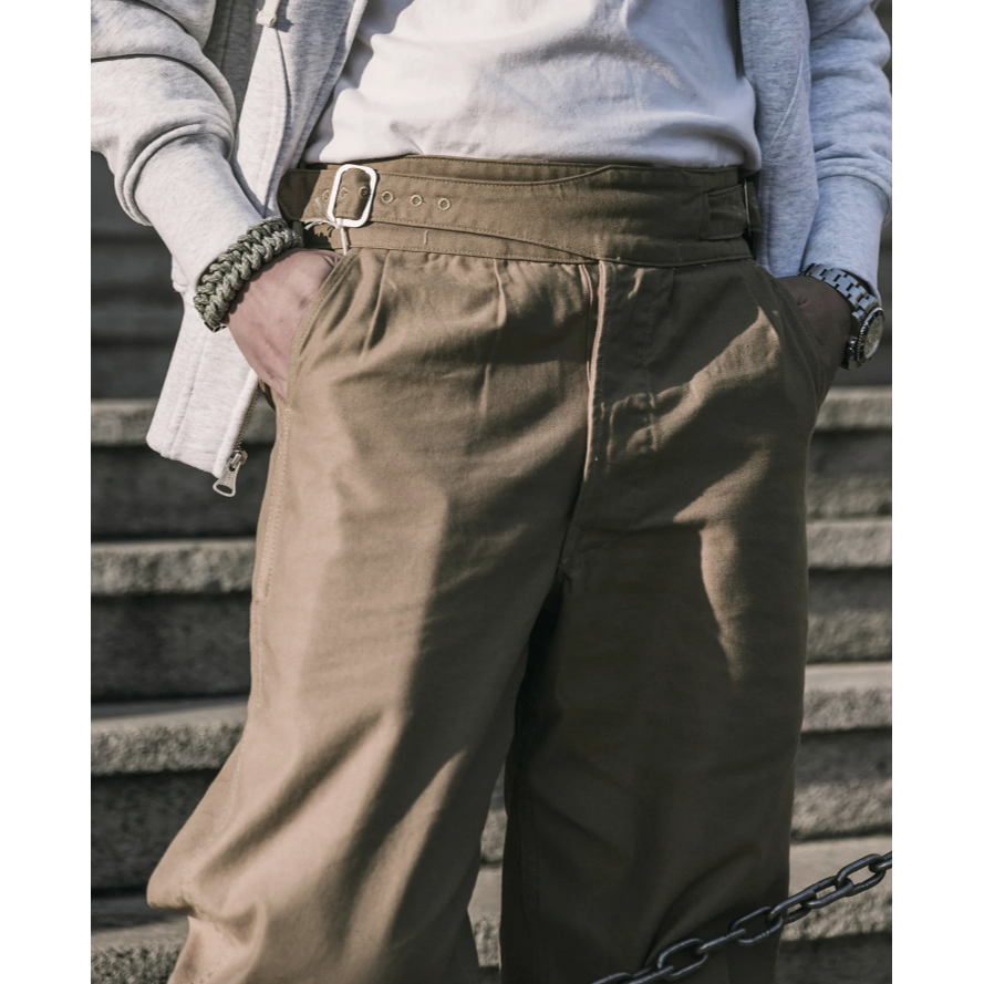 NON STOCK 1943 British Army Gurkha Bermuda Pants 長褲 紳士日 軍裝長-細節圖4