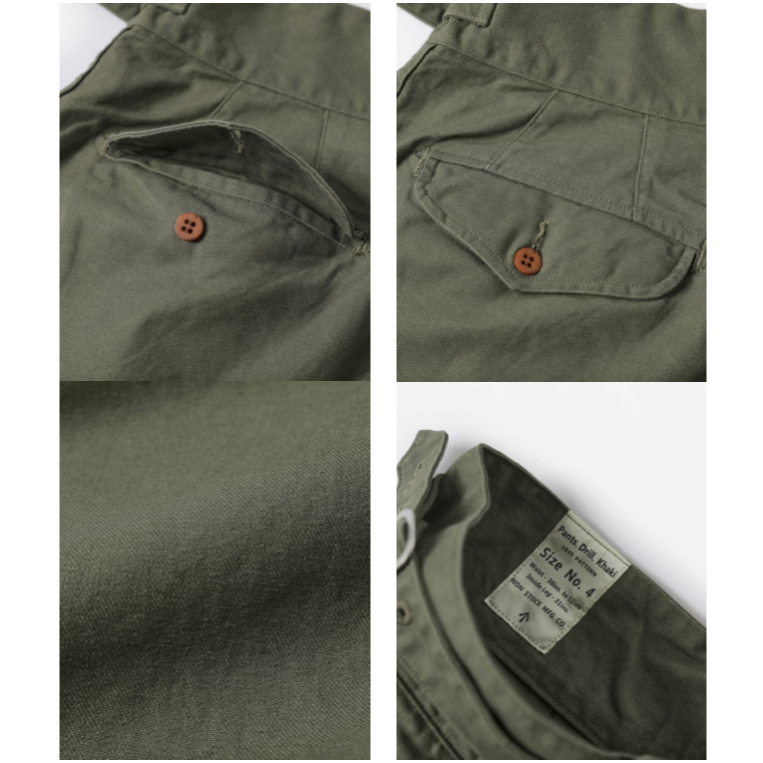 NON STOCK 1943 British Army Gurkha Bermuda Pants 長褲 紳士日 軍裝長-細節圖10