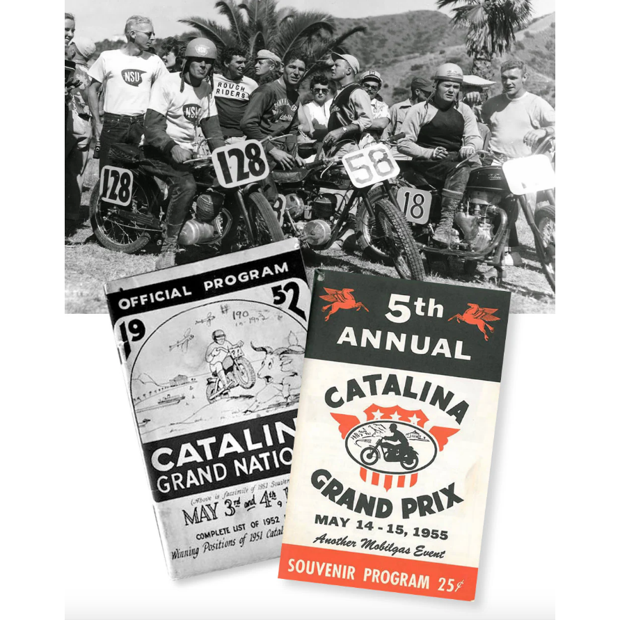 復刻 The Catalina Grand Prix BIKER T-SHIRT 265克 袖口 羅紋-細節圖9