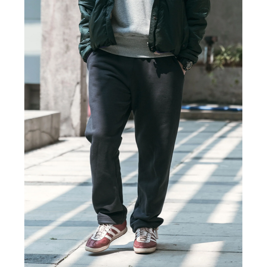 市面上最高磅 NON STOCK男士針織長褲 17.6 oz Heavyweight Terry Sweatpants-細節圖10