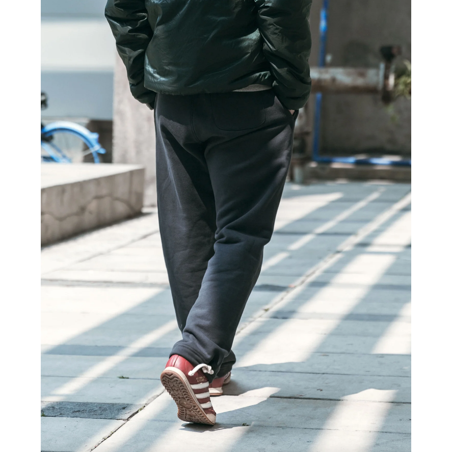 市面上最高磅 NON STOCK男士針織長褲 17.6 oz Heavyweight Terry Sweatpants-細節圖11