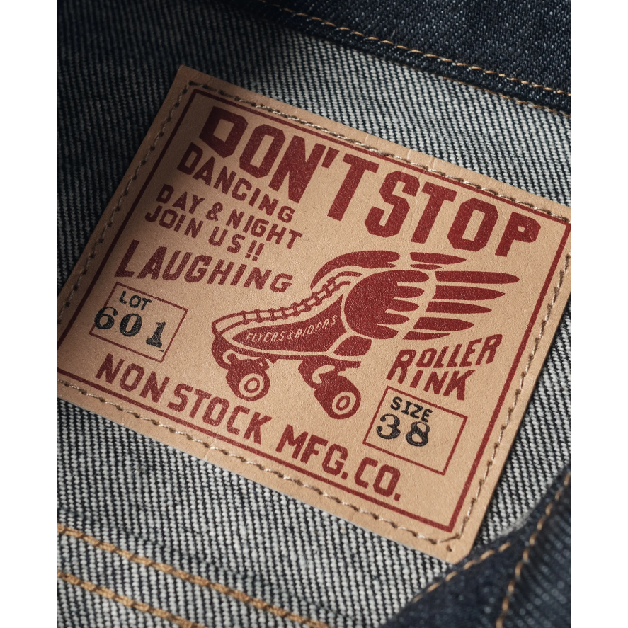 NON STOCK 557 TYPE 3原色牛仔夾克 赤耳丹寧 14OZ-細節圖8