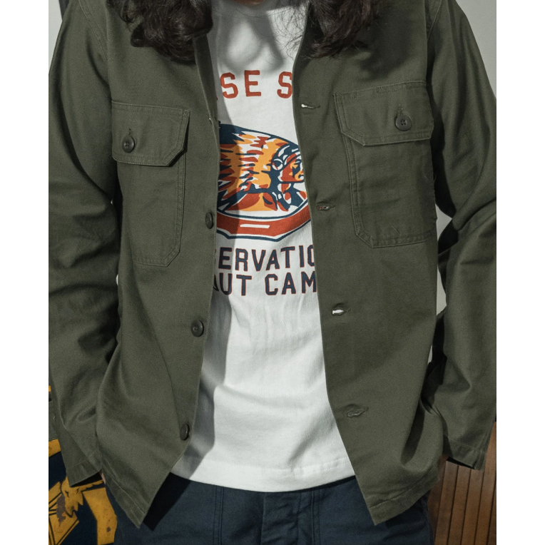 US Army OG-107 Fatigue Utility Shirt 1963-64 美國陸軍實用工作襯衫-細節圖3