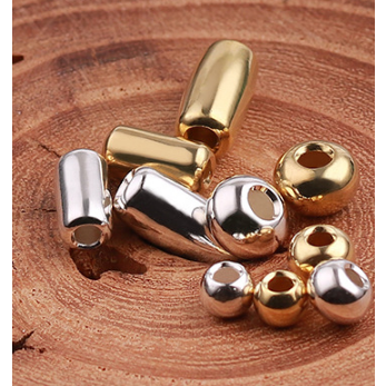 台灣最低價 925純銀串珠 黃銅串珠 管珠實心銀珠 隔珠 銀管珠Goro’s TK HB 菊地健 鹿皮繩-細節圖5