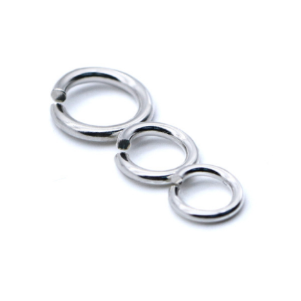 Goro＇s高橋吾郎 太角項鍊 連接環 開口環 925純銀 手工敲擊 拉絲-細節圖7