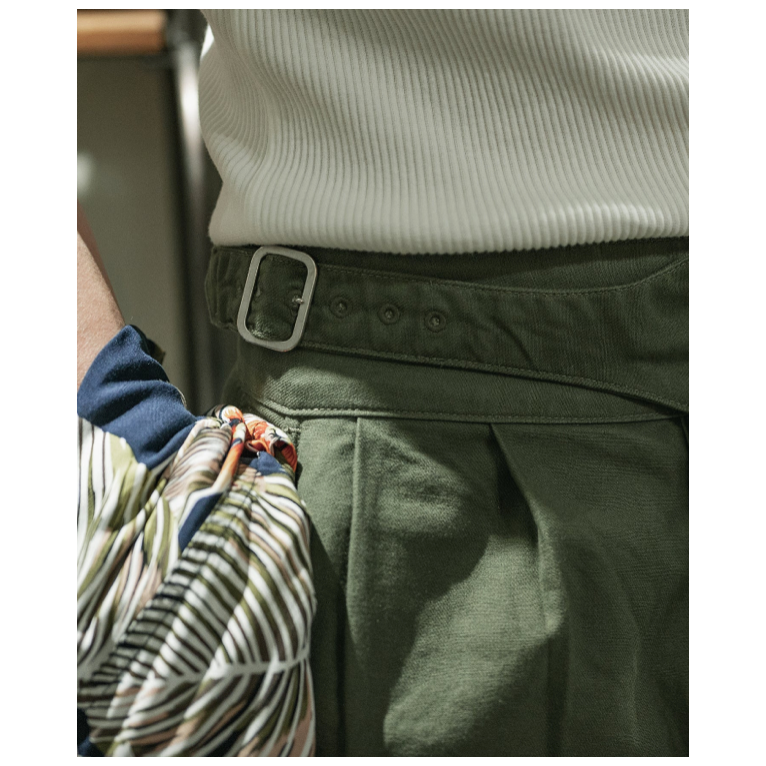 NON STOCK British Army Gurkha Bermuda Shorts 廓爾格短褲 11.5oz-細節圖3