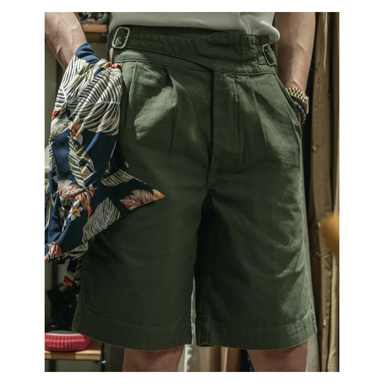 NON STOCK British Army Gurkha Bermuda Shorts 廓爾格短褲 11.5oz-細節圖4