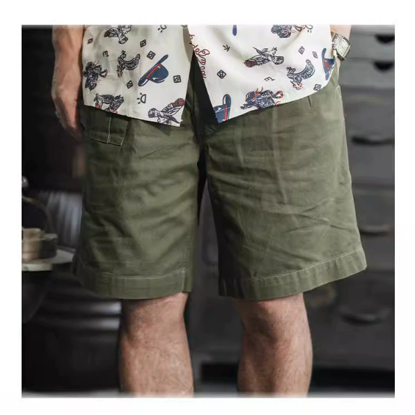 NON STOCK British Army Gurkha Bermuda Shorts 廓爾格短褲 11.5oz-細節圖9