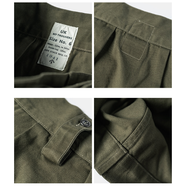 NON STOCK British Army Gurkha Bermuda Shorts 廓爾格短褲 11.5oz-細節圖11