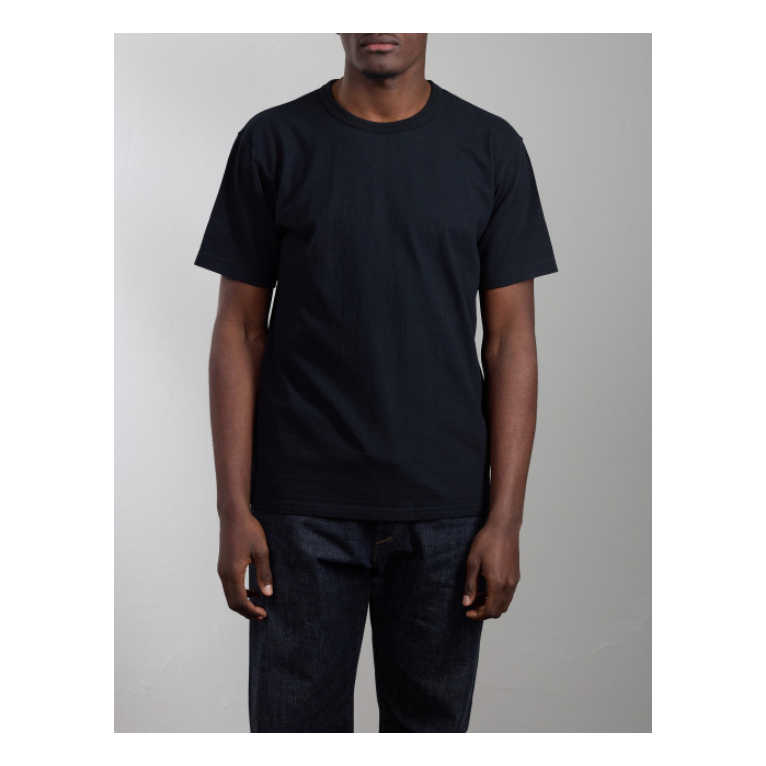 超級長絨棉 重磅T-SHIRT短袖打 270G 男士復古 鎖鏈車壓肩 小領口-細節圖4