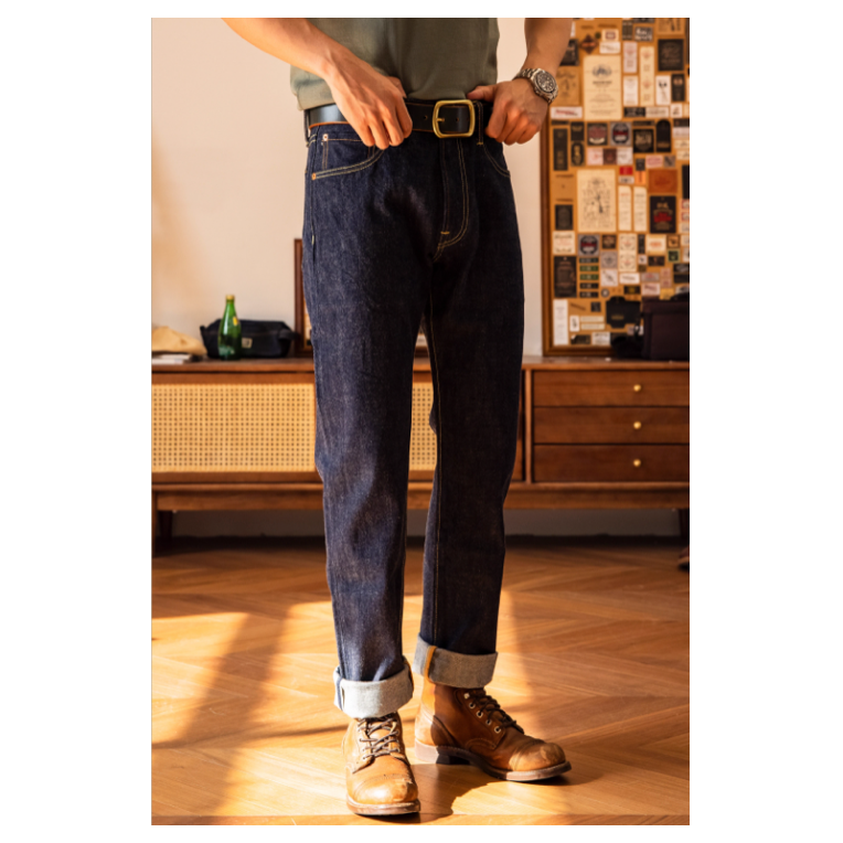 511xx lvc BOTTOM FLY 復刻Warehouse酸化面料 長絨棉布料 16.5 oz-細節圖5