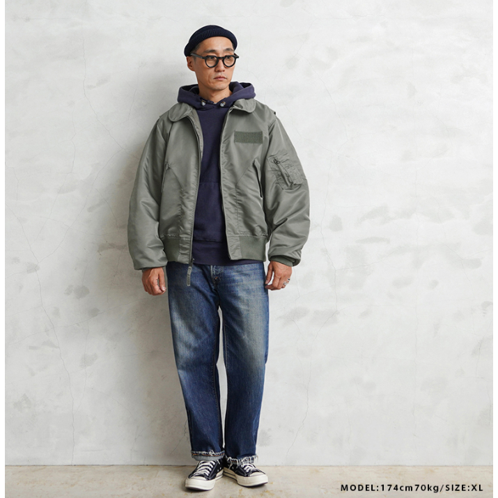 WP23 U.S.AIR FORCE 一代目 CWU-45/P mil j 83382c 飛行夾克 輕量版-細節圖11