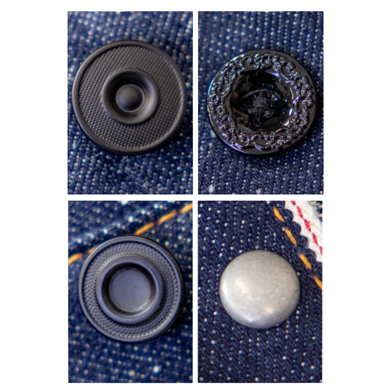 復刻WARE HOUSE 1228 12oz 雪花牛仔三角皮革補丁 直筒褲 紅赤耳 時代經典-細節圖9