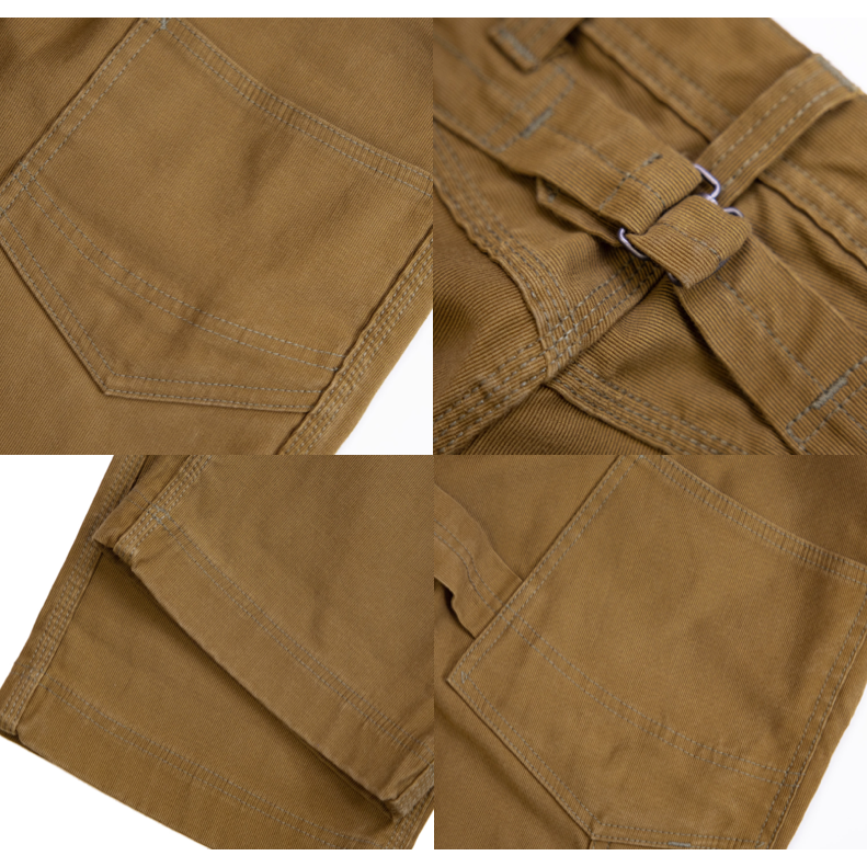 本季必買 復刻 Freewheelers Derrickman 14oz 魚骨紋 9口袋工裝褲 高腰寬鬆直筒 重機褲-細節圖11