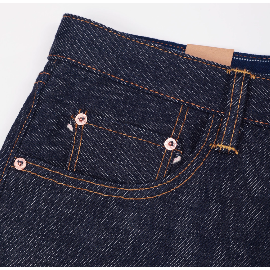 養牛神褲 BOB DONG 235 DENIM LOT:237 古董織布機 21oz 金泰包芯線-細節圖4