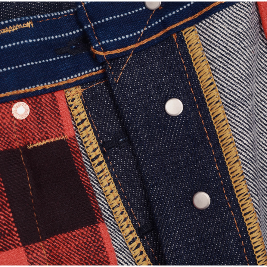 養牛神褲 BOB DONG 235 DENIM LOT:237 古董織布機 21oz 金泰包芯線-細節圖9