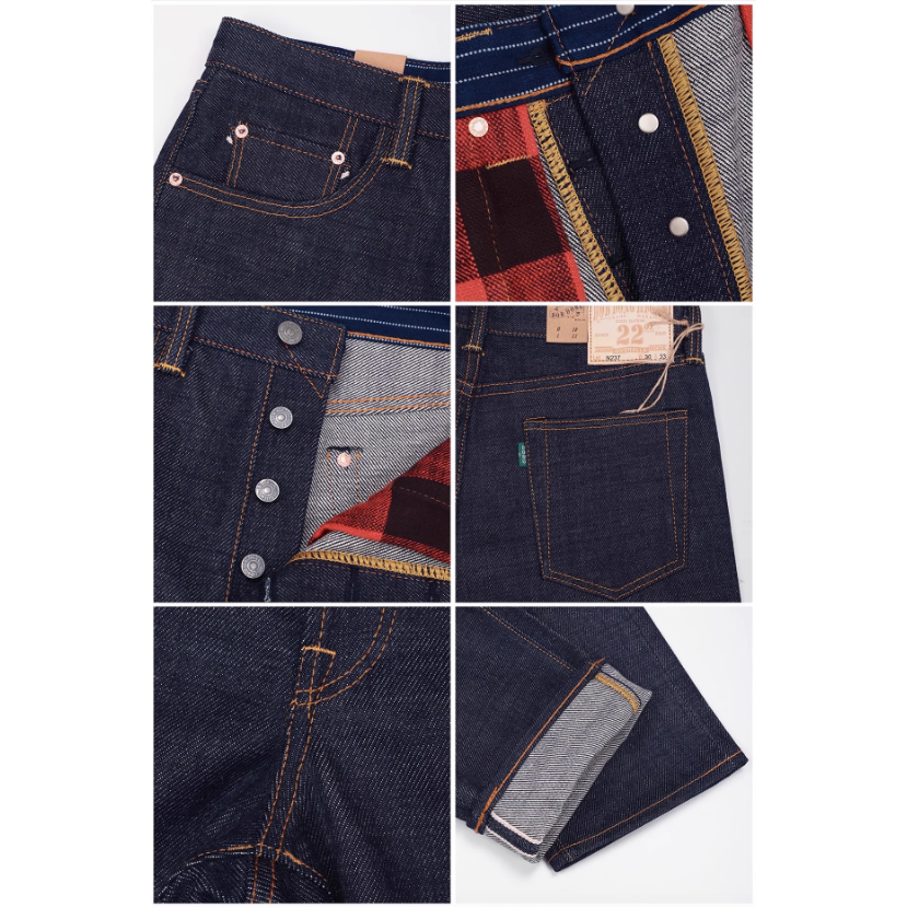 養牛神褲 BOB DONG 235 DENIM LOT:237 古董織布機 21oz 金泰包芯線-細節圖10