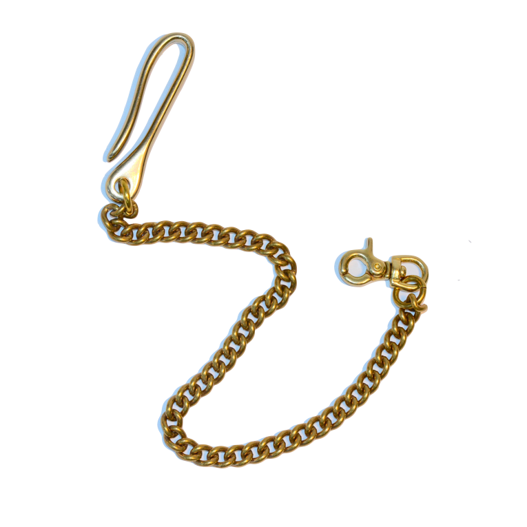 復刻日版黃銅財布釦 brass 皮帶環 養牛聖物 S勾 黃銅金具腰鍊-細節圖4