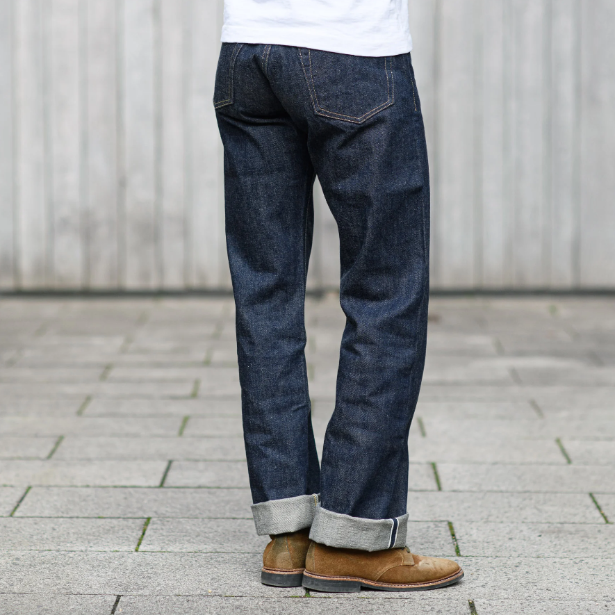 濃紺極上 超貴重 複刻 限定WH S501XX大戦 色落自慢 WEST RIDE 14oz-細節圖2