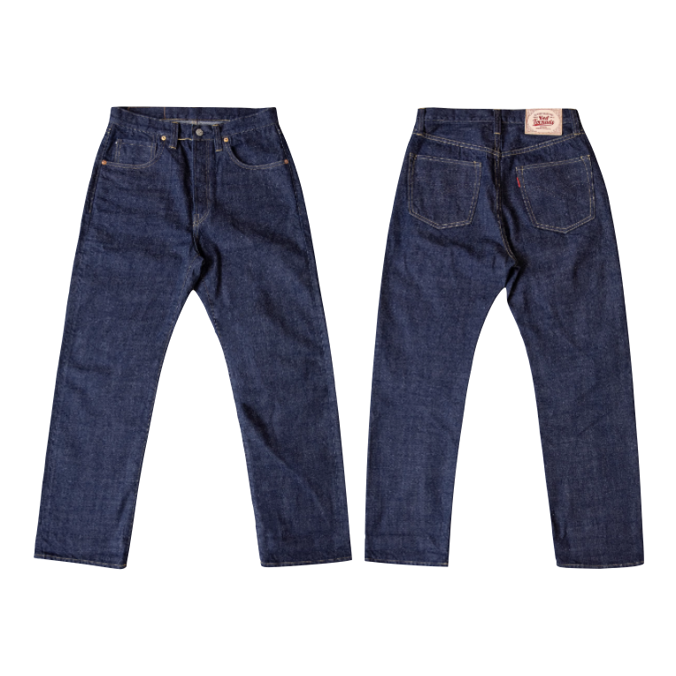 濃紺極上 超貴重 複刻 限定WH S501XX大戦 色落自慢 WEST RIDE 14oz-細節圖3