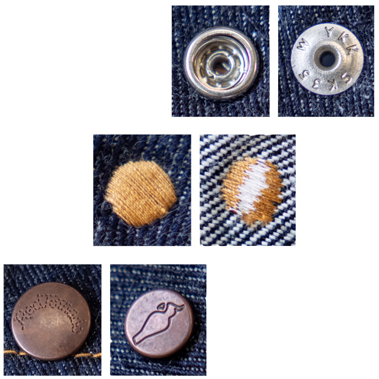 The Western Legacy 24MJZ 1960s 牛仔夾克 騎士夾克 原牛TALON5號拉鍊-細節圖10