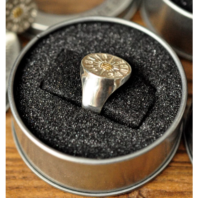 SAUCE ORIGIN 點金戒指 印章 印台 復古18k EL CAPITAL-細節圖5