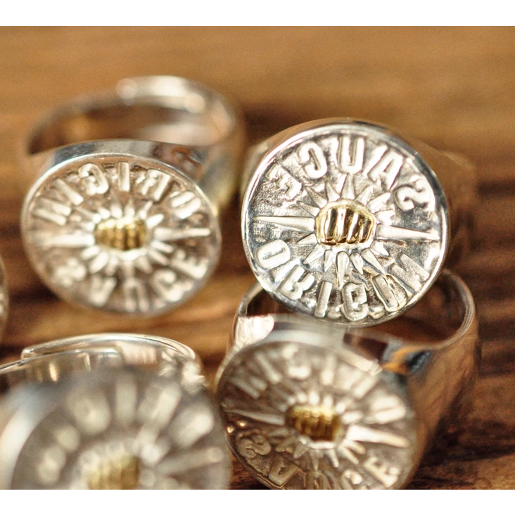 SAUCE ORIGIN 點金戒指 印章 印台 復古18k EL CAPITAL-細節圖10