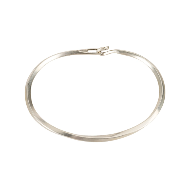 經典系列翻單 銀飾手環 手工敲擊 拉絲 銀手圈 VINTAGE 養牛聖物-細節圖2