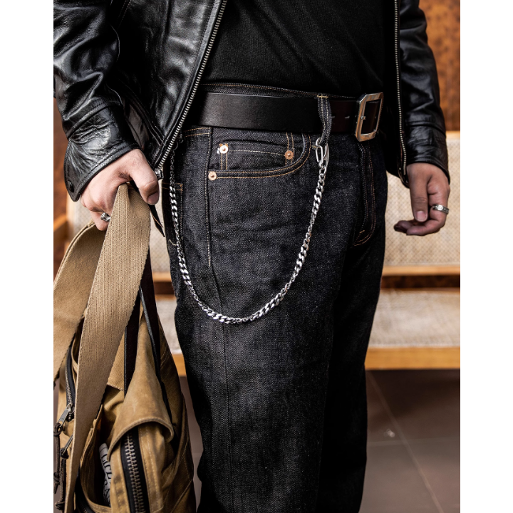 春夏 IR-634 TYPE 12OZ 赤耳丹寧原牛 修身直筒長褲 1%彈力 slim stright-細節圖5