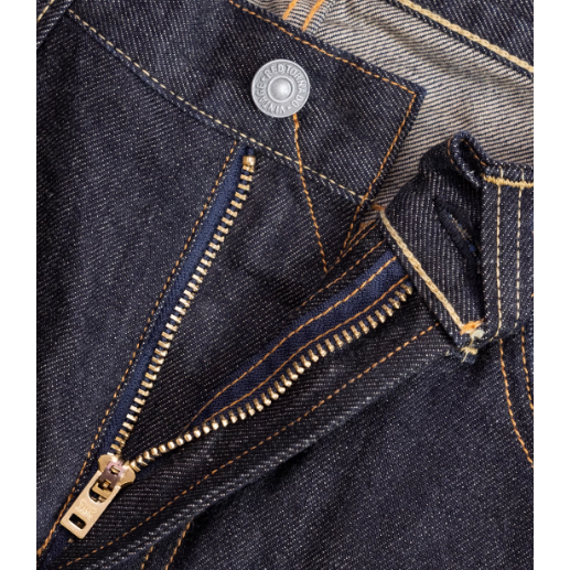 春夏 IR-634 TYPE 12OZ 赤耳丹寧原牛 修身直筒長褲 1%彈力 slim stright-細節圖8