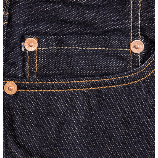 春夏 IR-634 TYPE 12OZ 赤耳丹寧原牛 修身直筒長褲 1%彈力 slim stright-細節圖9