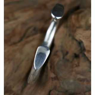 NAVAJO 930純銀手環 黃銅 紅銅 印地安壓紋 手工雕刻 VINTAGE-細節圖6