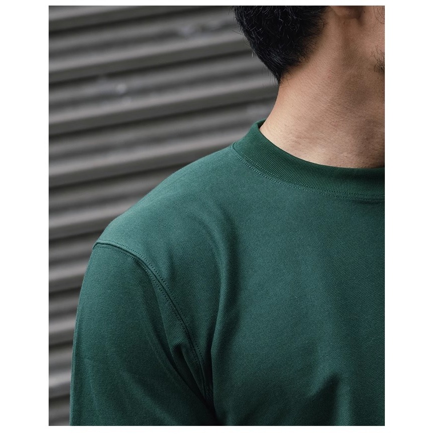 BRONSON REVERSE WEAVE Tee   美軍運動訓練橫紋短袖｜420克厚磅 無肩縫復刻款-細節圖4