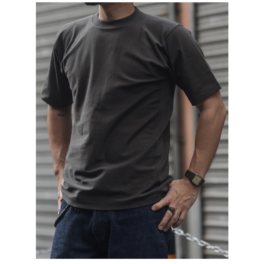 BRONSON REVERSE WEAVE Tee   美軍運動訓練橫紋短袖｜420克厚磅 無肩縫復刻款-細節圖9