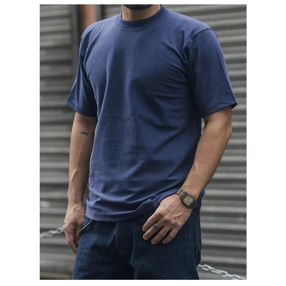BRONSON REVERSE WEAVE Tee   美軍運動訓練橫紋短袖｜420克厚磅 無肩縫復刻款-細節圖11
