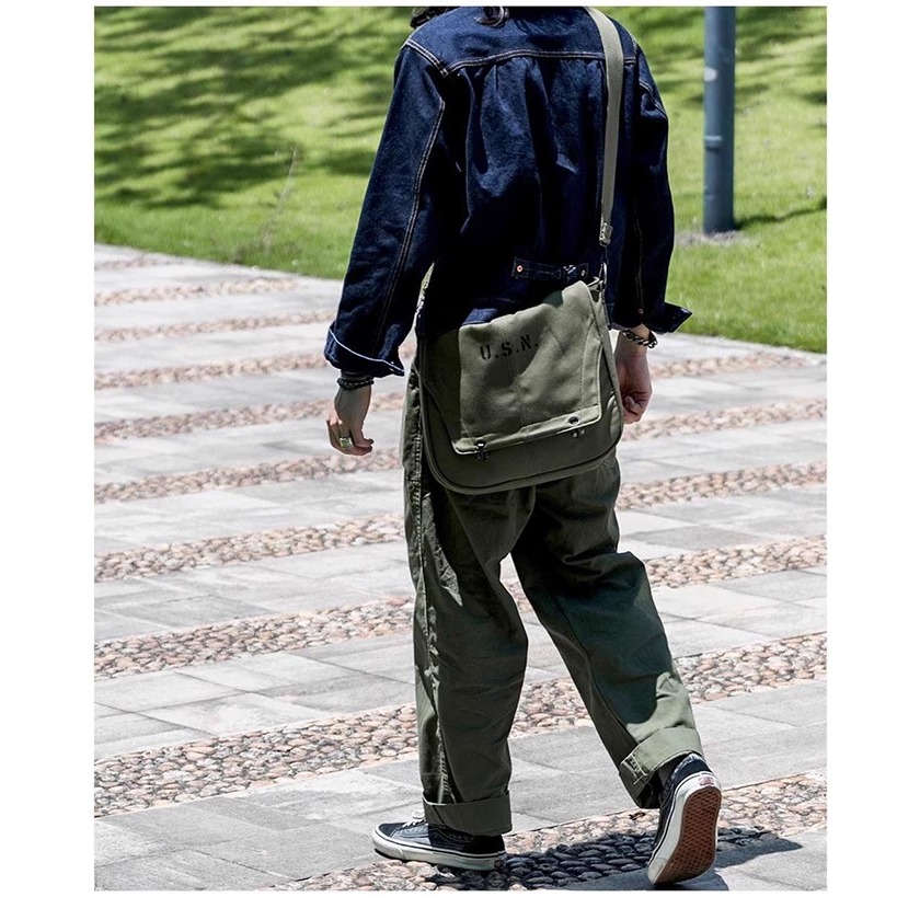 復刻 BRONSON O.D.7 Fatigue Utility Pants   10oz 人字紋 HBT‧1947-細節圖5