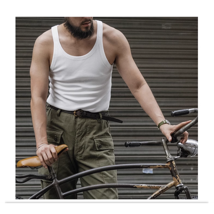 BRONSON REPLICA SUMMER SLEEVELESS UNDERSHIRT  二戰 M-1942tank-細節圖2