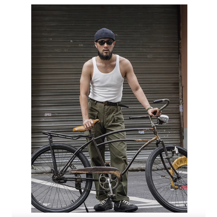 BRONSON REPLICA SUMMER SLEEVELESS UNDERSHIRT  二戰 M-1942tank-細節圖3