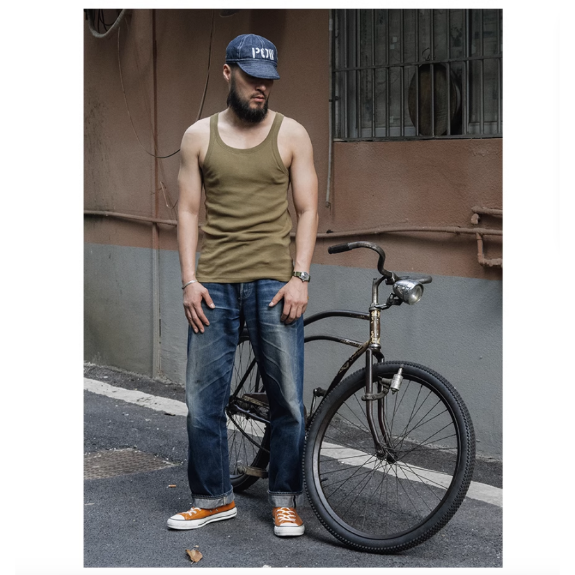 BRONSON REPLICA SUMMER SLEEVELESS UNDERSHIRT  二戰 M-1942tank-細節圖8