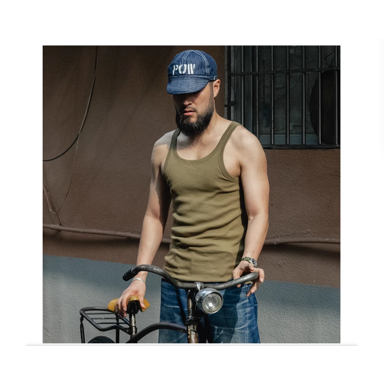 BRONSON REPLICA SUMMER SLEEVELESS UNDERSHIRT  二戰 M-1942tank-細節圖10