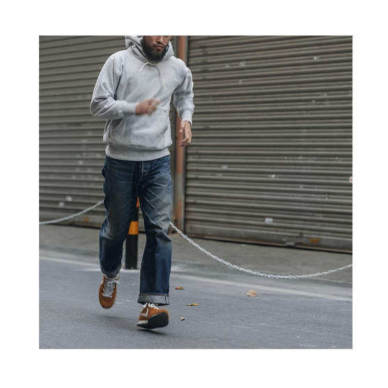 BRONSON REVERSE WEAVE SPORTS HOODIE 經典逆向橫紋織法連帽衛衣-細節圖3