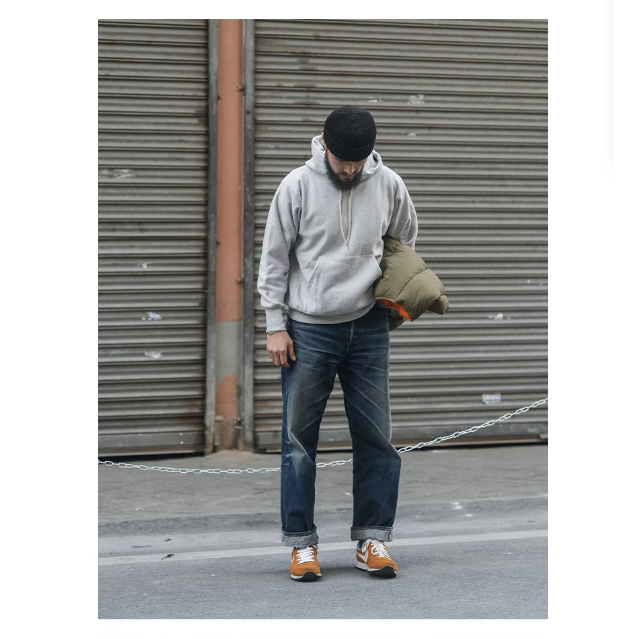 BRONSON REVERSE WEAVE SPORTS HOODIE 經典逆向橫紋織法連帽衛衣-細節圖5