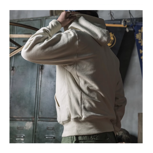 BRONSON REVERSE WEAVE SPORTS HOODIE 經典逆向橫紋織法連帽衛衣-細節圖7