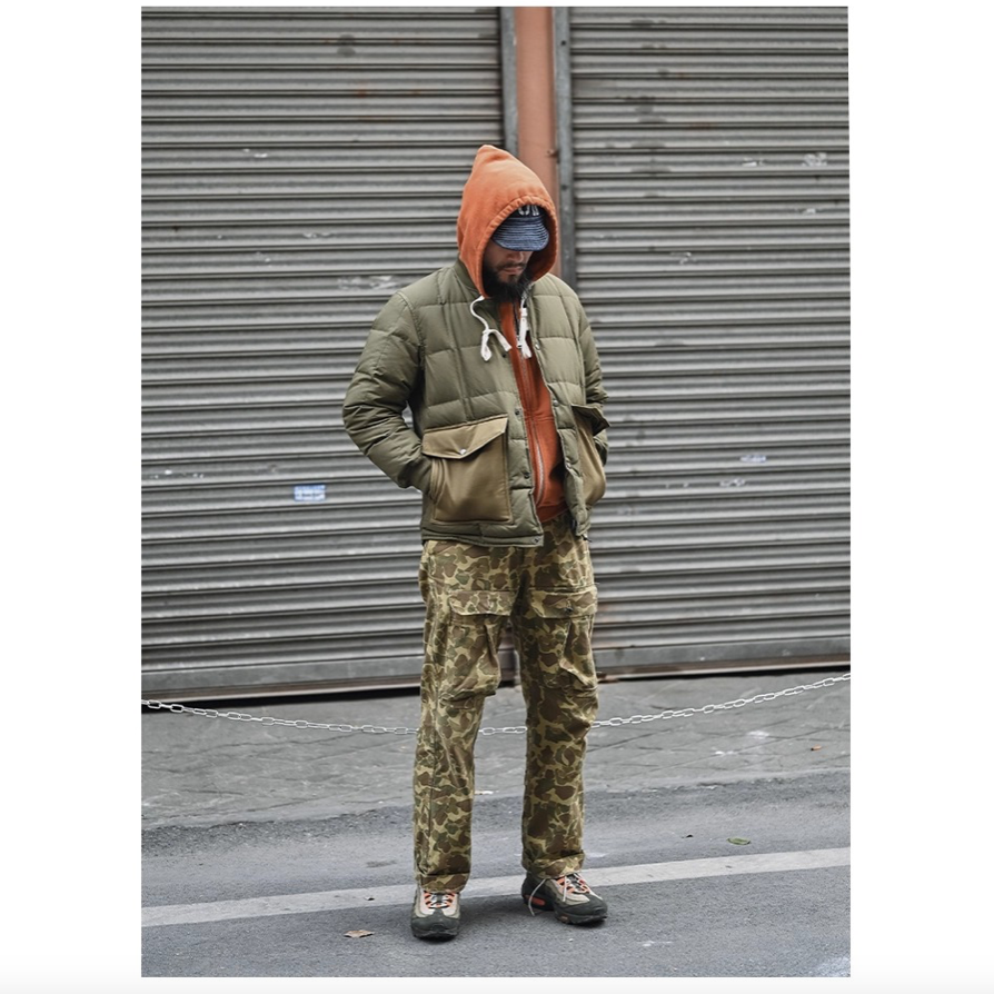 BRONSON 1950’S STYLE WIND SHIELD HOODIE 雙層格紋內裡防風連帽衛衣 帽T 日常外-細節圖3