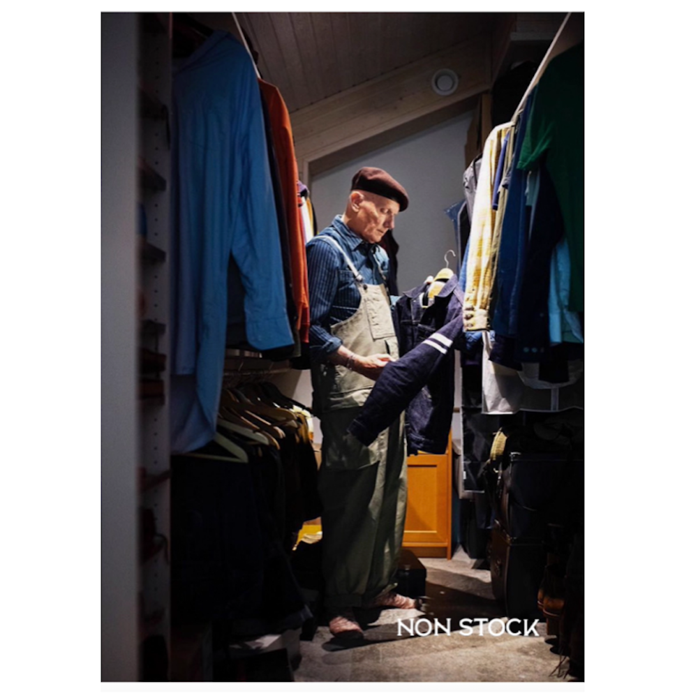 NON-STOCK FLYER 牛仔條紋長袖透氣孔工裝襯衫 40s Wabash vintage-細節圖9