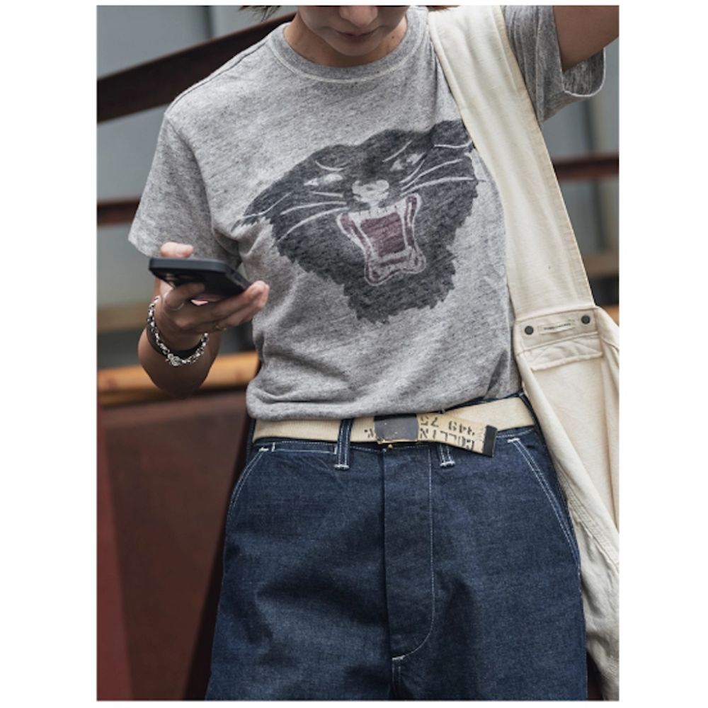 BRONSON REPLICA 1930’s CCC COUGAR T-SHIRTS vintage 印花短袖 竹節-細節圖2