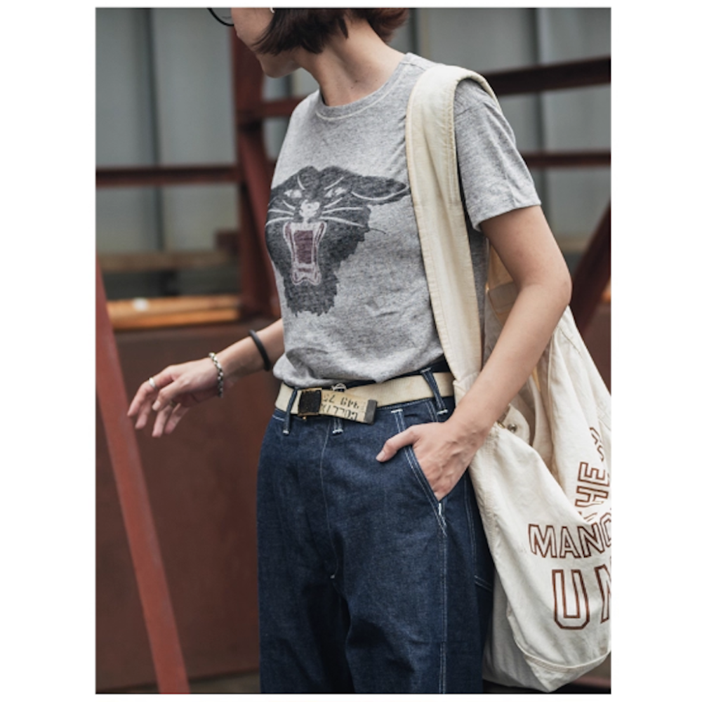BRONSON REPLICA 1930’s CCC COUGAR T-SHIRTS vintage 印花短袖 竹節-細節圖3