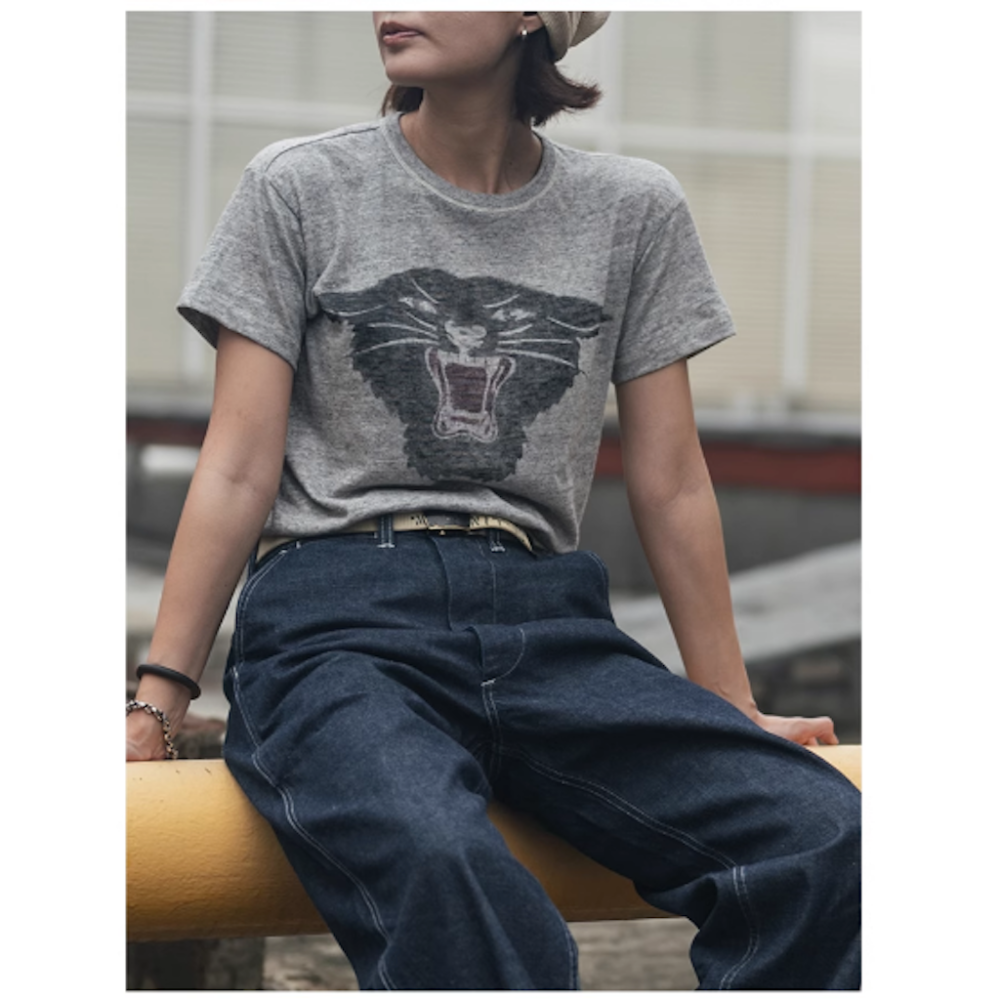BRONSON REPLICA 1930’s CCC COUGAR T-SHIRTS vintage 印花短袖 竹節-細節圖4